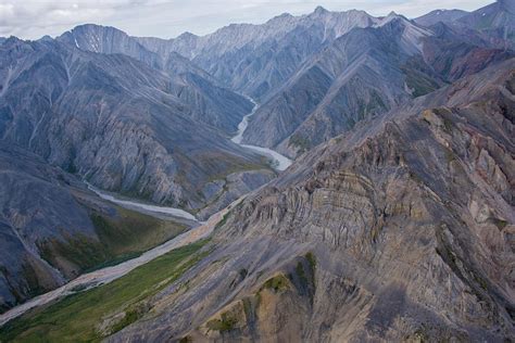 Aerial View Of The Brooks Range Photograph by Cathy Hart - Pixels