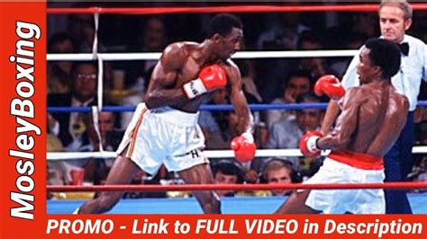 PROMO Thomas Hitman HEARNS EPIC Knockouts - Link to FULL Video in Descr ...