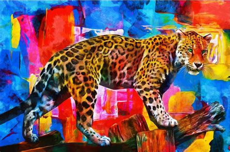 Abstract Animal Paintings