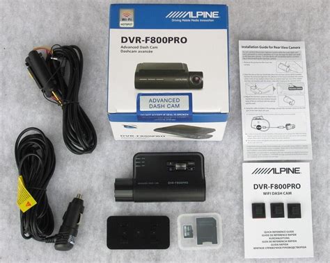 ALPINE DVR-F800PRO + RVC-R800 front + rear Dash-Cams WIFI GPS FULL HD, APPs NEW 4958043533879 | eBay