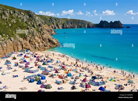 Porthcurno beach, Cornwall, UK Stock Photo, Royalty Free Image: 13440769 - Alamy