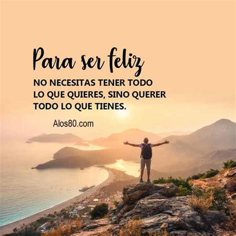 Imagenes con Frases: Para ser Feliz | Alos80.com