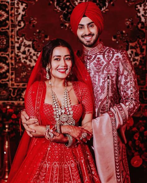 Neha Kakkar Tied the Knot With Singer Beau Rohanpreet in a Breathtaking ...