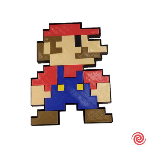 3D Rompecabezas Mario Bros Mario Pixel