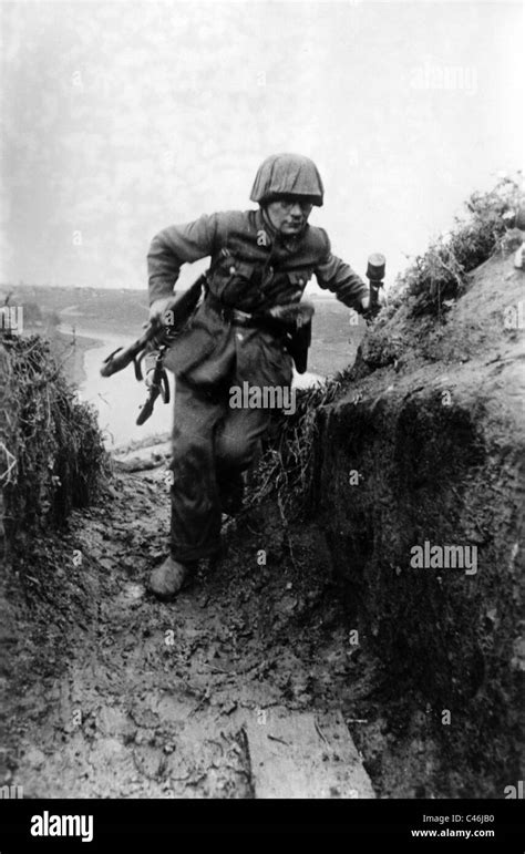 Second World War: Battles near Rzhev, 1942-1943 Stock Photo: 37025492 ...