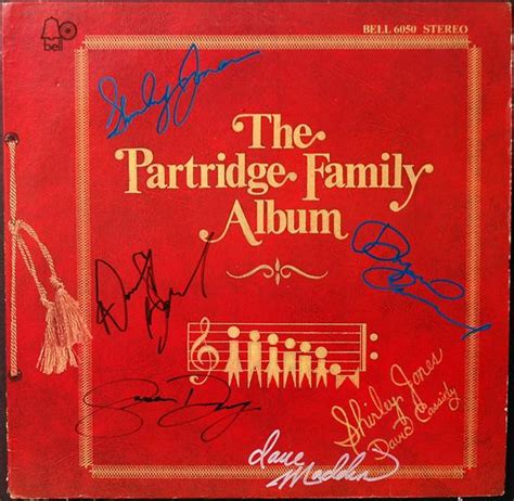 The Partridge Family Album - Signed Album Cover