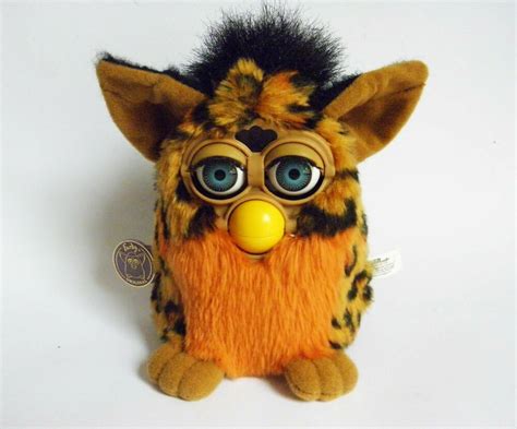 Furby 1998 Model 70-800 Brown Fur Blue Eyes COLOR CHANGE SERIES 6 ...