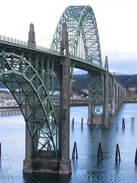 Yaquina Bay Bridge Oregon Coast, Pacific Coast, Pacific Northwest, Wonderful Places, Beautiful ...