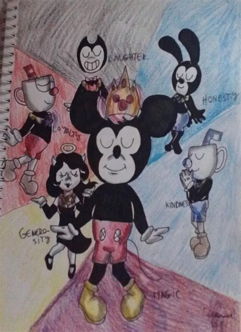 the harmony of cartoons by westhemime on DeviantArt