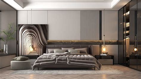 Modern Bedroom-08 3D model | CGTrader