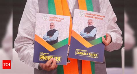 BJP manifesto 2019: These are the new promises for Lok Sabha election ...