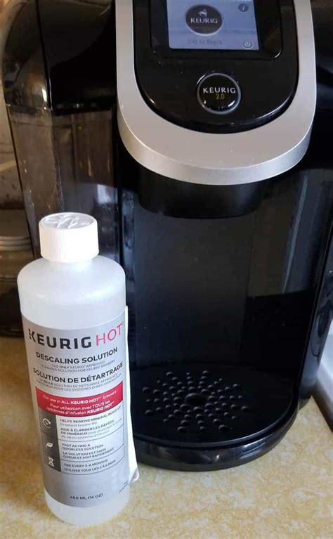 White Vinegar vs Keurig Descaling Solution - The How-To Home