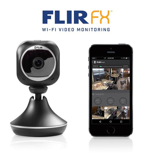 Flir FX Security Camera Wireless Wi-Fi Indoor 1080p Home Monitoring | eBay