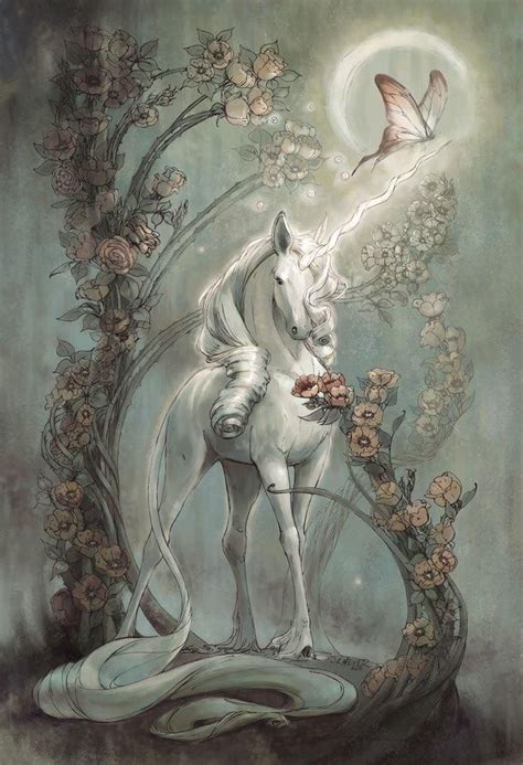 Pin by lilith malin on paint | Unicorn art, Fantasy creatures, Mythical ...