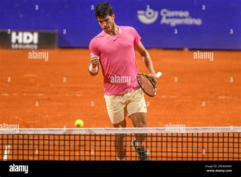 Carlos Alcaraz (Spain). Argentina Open 2023 Stock Photo - Alamy