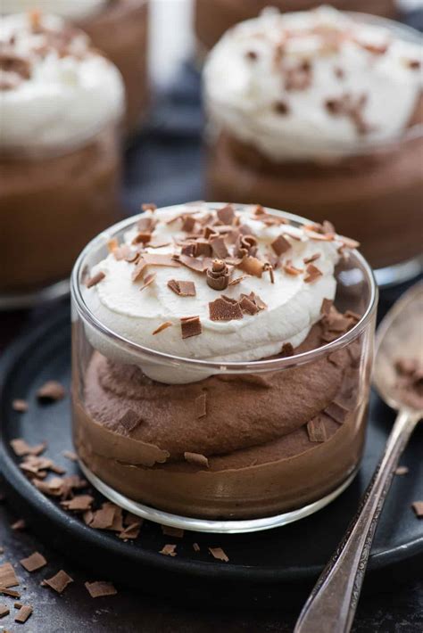 2 Ingredient Chocolate Mousse Cups - The First Year