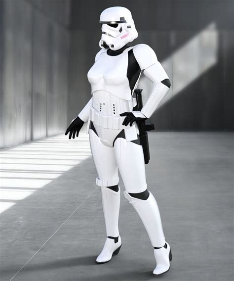 RenderHub - Stormtrooper Outfit for Genesis 8 Female