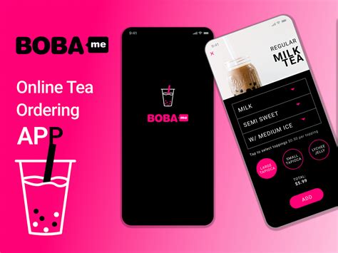 BOBA Tea Ordering App by Solomon K Mwanake on Dribbble