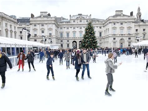 Ice-Skating at Somerset House – Berkeley Square Barbarian