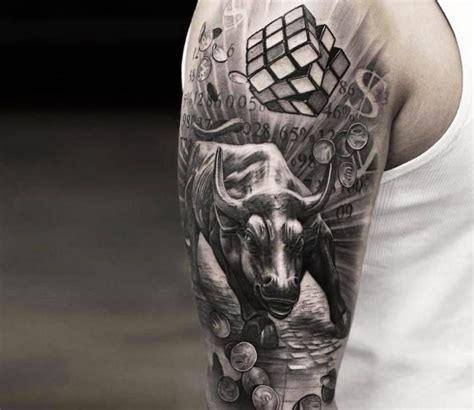 Bull tattoo by Oscar Akermo | Post 14855 | Bull tattoos, Taurus bull tattoos, Taurus tattoos