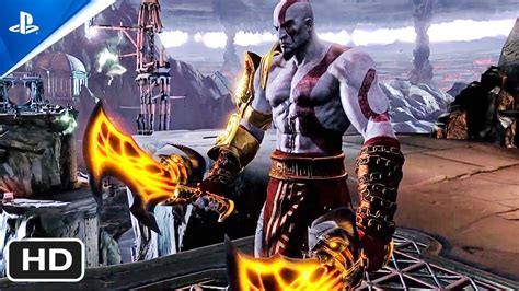 Kratos gets the Blades Of Exile By Athena | God of War 3 Scene 1080P - YouTube