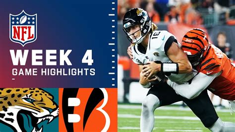 Jaguars vs. Bengals Week 4 Highlights | NFL 2021 - ishmargames.com