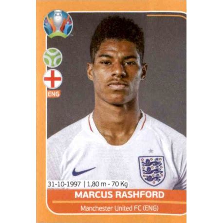 Buy Marcus Rashford England Panini Preview Euro 2020 Sticker