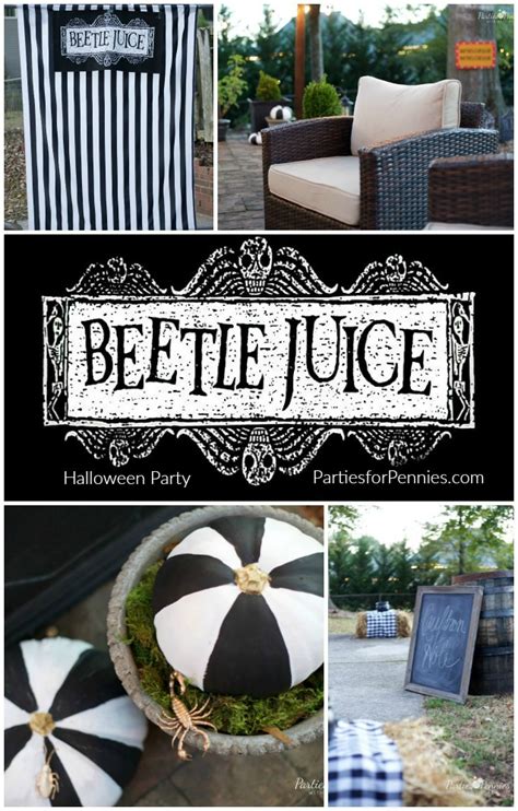 Beetlejuice Halloween Party - Parties for Pennies