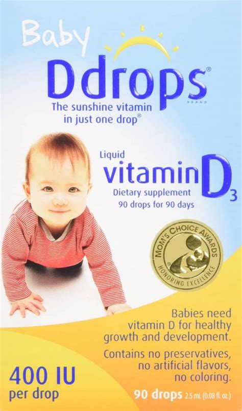 Best Vitamin D Drops for Baby: Baby Ddrops Review | Mommy to Max