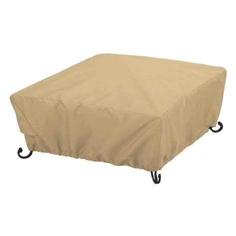 Classic Accessories Terrazzo Water-Resistant 36 Inch Square Fire Pit Cover - Walmart.com