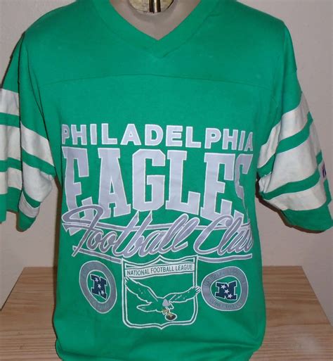 vintage 1990s Philadelphia Eagles football jersey t shirt Large by ...