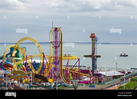 Funfair at Southend-on-Sea Stock Photo - Alamy