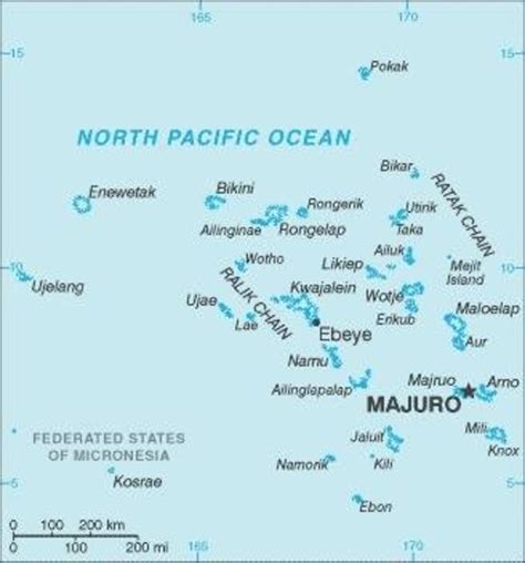 Marshall Islands Map