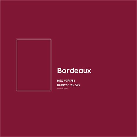 About Bordeaux - Color meaning, codes, similar colors and paints - colorxs.com