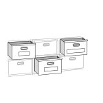 File cabinet vector graphics | Free SVG