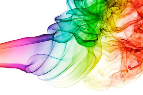 Download Rainbow Smoke Transparent Background - WallpaperTip