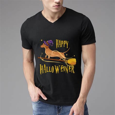 Official Halloween Dachshund Weiner Dog Lover Gift Happy Halloweiner