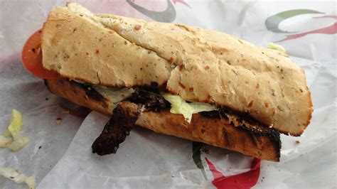 Quiznos Subs – Prime Rib on Toasted Garlic Bread – Elsie Hui