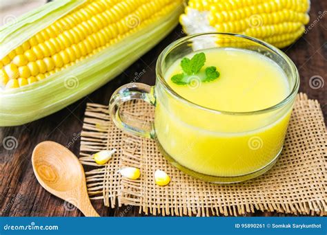 Corn juice stock image. Image of energy, diet, nutrition - 95890261