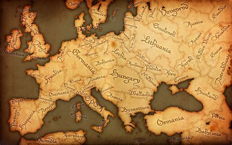 Fantasy Europe Map - Medieval by GTD-Orion on DeviantArt
