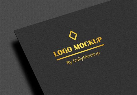 Free Logo PSD Mockup 2023 - Daily Mockup