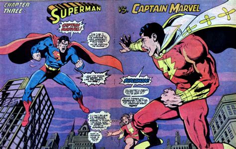 "Hero Envy" The Blog Adventures: SUPERMAN VS CAPTAIN MARVEL