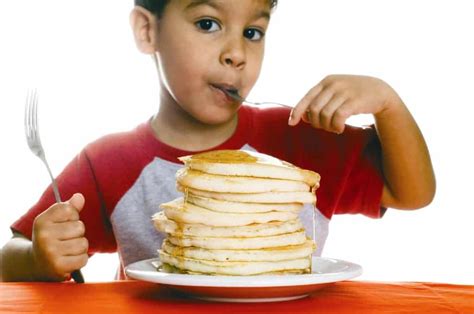 kid-eating-pancakes - 5 Minutes for Mom