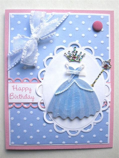 Handmade Princess Birthday card for young girl Homemade Birthday Cards, Bday Cards, Birthday ...