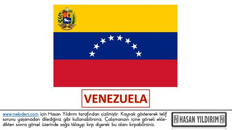 Venezuela Bayrağı PNG | Meb Ders