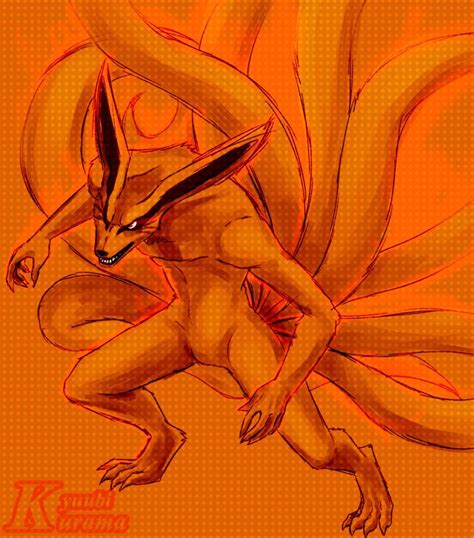 Nine - Tails Kurama by KyuubiCore in 2023 | Furry art, Animal art, Naruto tattoo