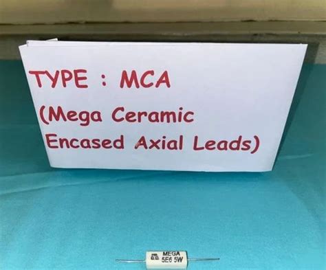 Ceramic Encased Axial Lead Mega Resistor at Rs 10 | Hinkal | Mysore ...