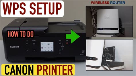 How To Do WPS Setup in Canon Printer ? - YouTube