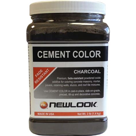 NewLook 3 lb. Charcoal Fade Resistant Cement Color-CC3LB101 - The Home ...