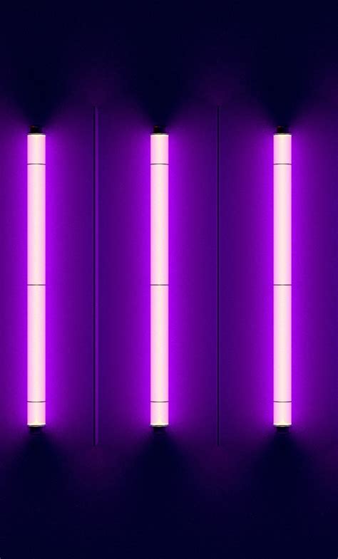 Purple Neon Lights Wallpaper